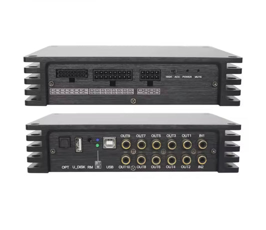DS-M10 Car Audio 10 CH DSP Processor Bluetooth Amp Equalizer