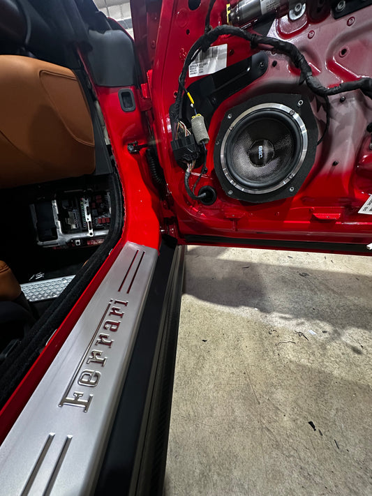 Custom Speaker Adapter for Ferrari.